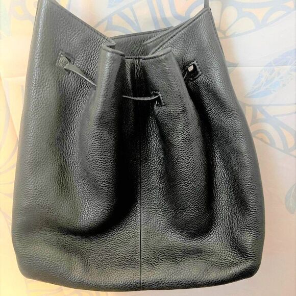 Kate Spade Pebbled Leather Drawstring Bucket Bag - Picture 2 of 11